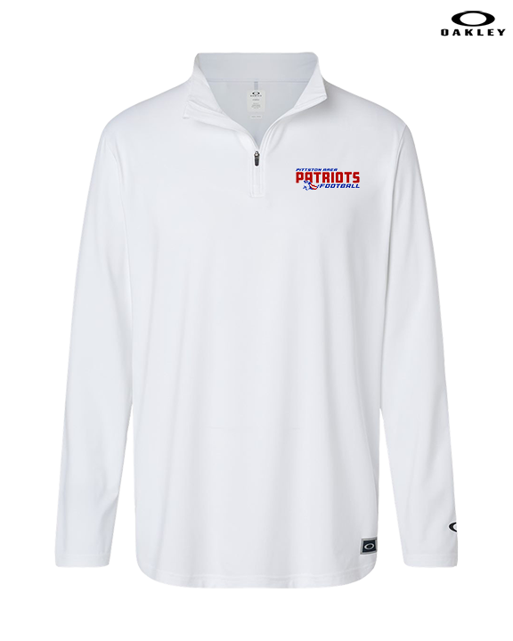 Pittston Area HS Football Bold - Mens Oakley Quarter Zip