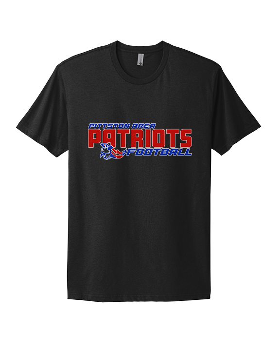 Pittston Area HS Football Bold - Mens Select Cotton T-Shirt