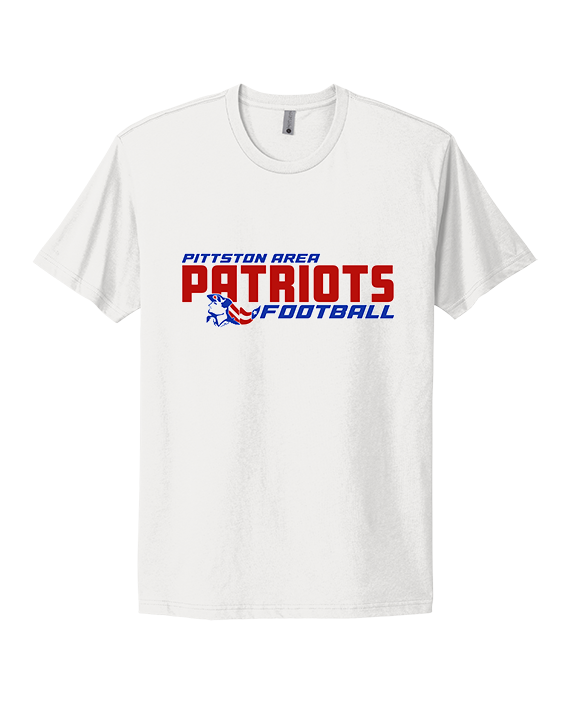 Pittston Area HS Football Bold - Mens Select Cotton T-Shirt