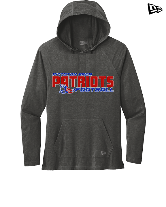 Pittston Area HS Football Bold - New Era Tri-Blend Hoodie