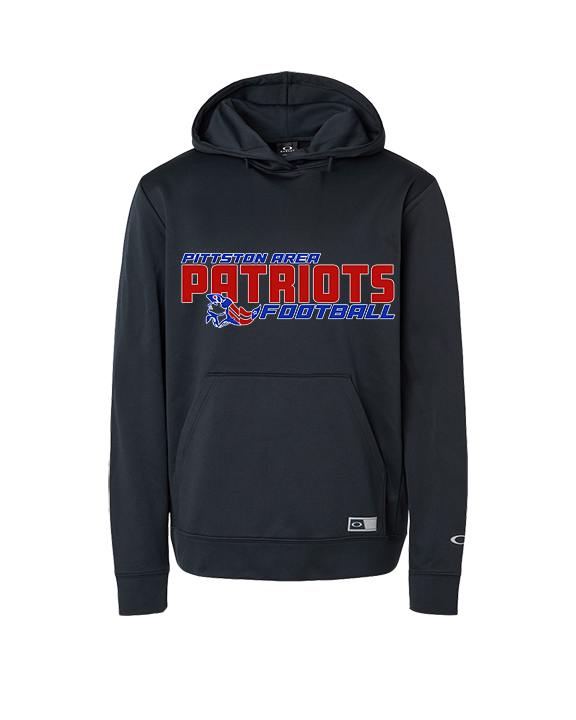 Pittston Area HS Football Bold - Oakley Performance Hoodie