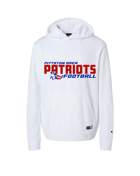 Pittston Area HS Football Bold - Oakley Performance Hoodie