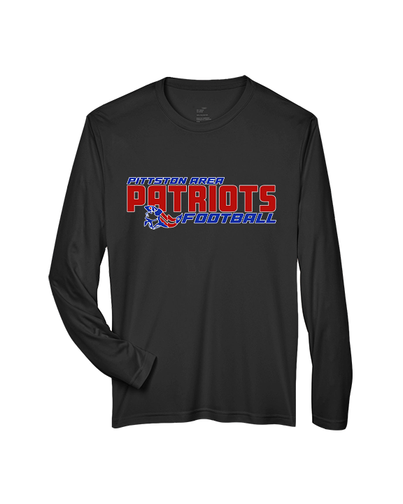 Pittston Area HS Football Bold - Performance Longsleeve