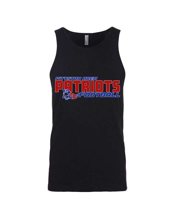 Pittston Area HS Football Bold - Tank Top