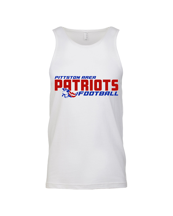 Pittston Area HS Football Bold - Tank Top