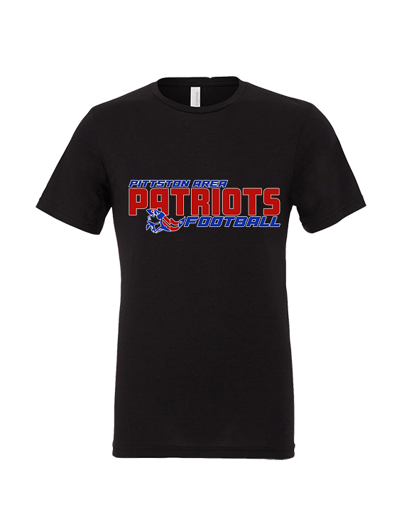 Pittston Area HS Football Bold - Tri-Blend Shirt