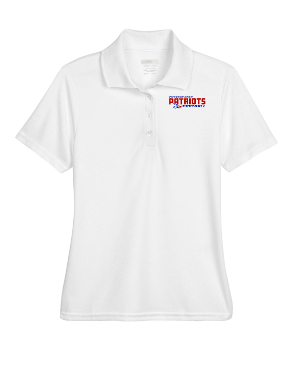 Pittston Area HS Football Bold - Womens Polo