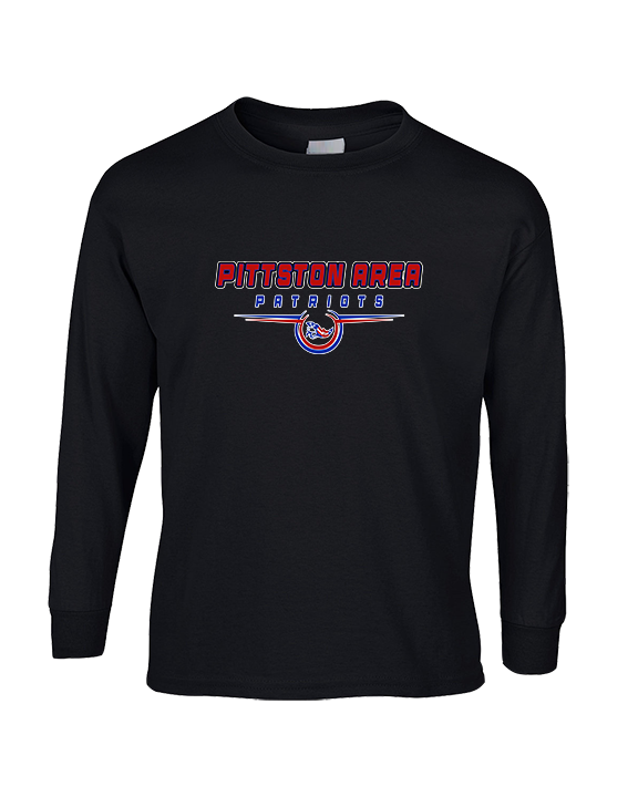 Pittston Area HS Football Design - Cotton Longsleeve