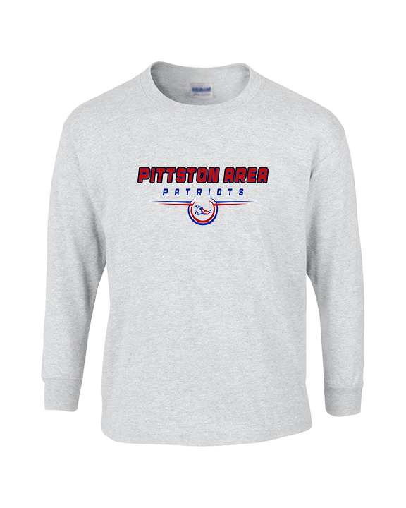 Pittston Area HS Football Design - Cotton Longsleeve