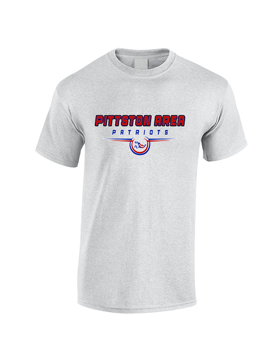 Pittston Area HS Football Design - Cotton T-Shirt