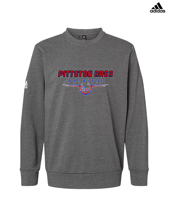 Pittston Area HS Football Design - Mens Adidas Crewneck