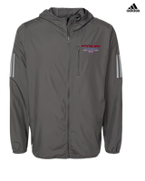 Pittston Area HS Football Design - Mens Adidas Full Zip Jacket