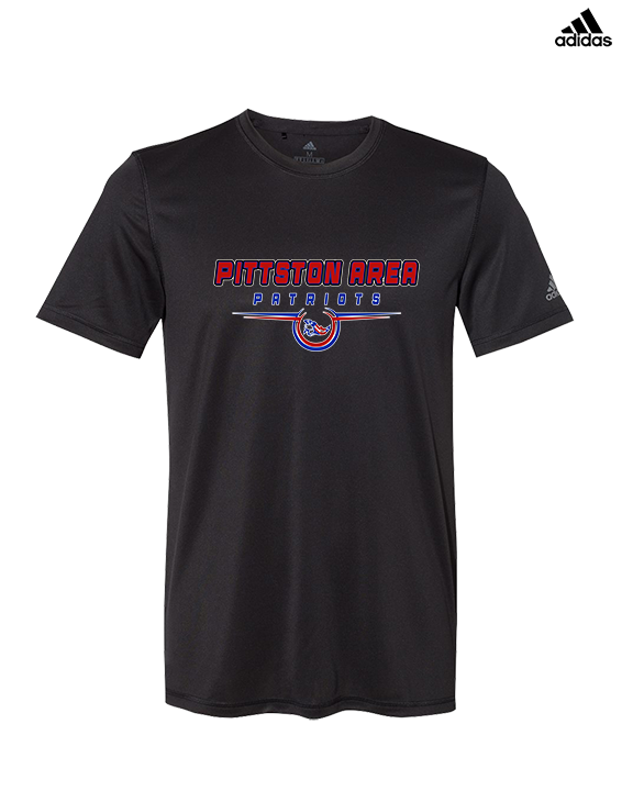 Pittston Area HS Football Design - Mens Adidas Performance Shirt