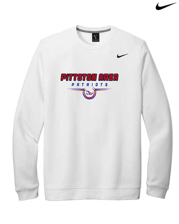 Pittston Area HS Football Design - Mens Nike Crewneck