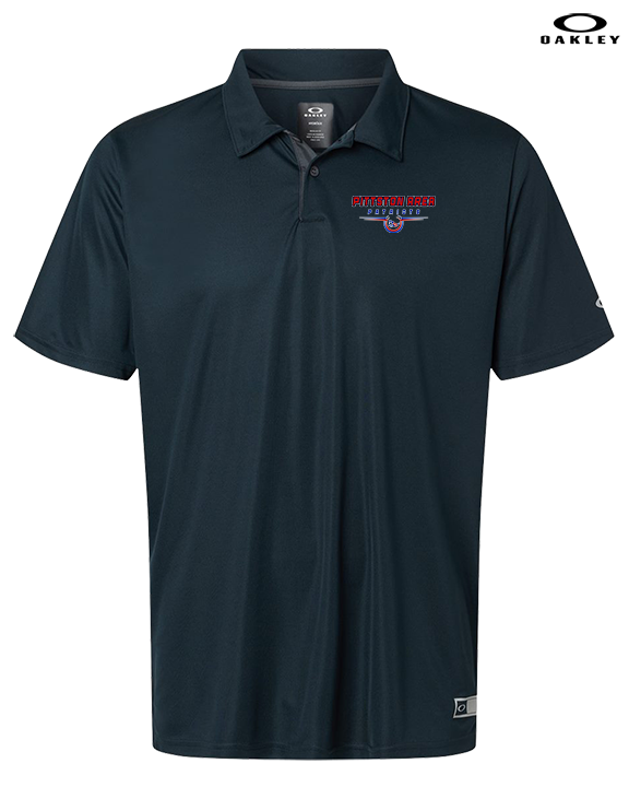 Pittston Area HS Football Design - Mens Oakley Polo