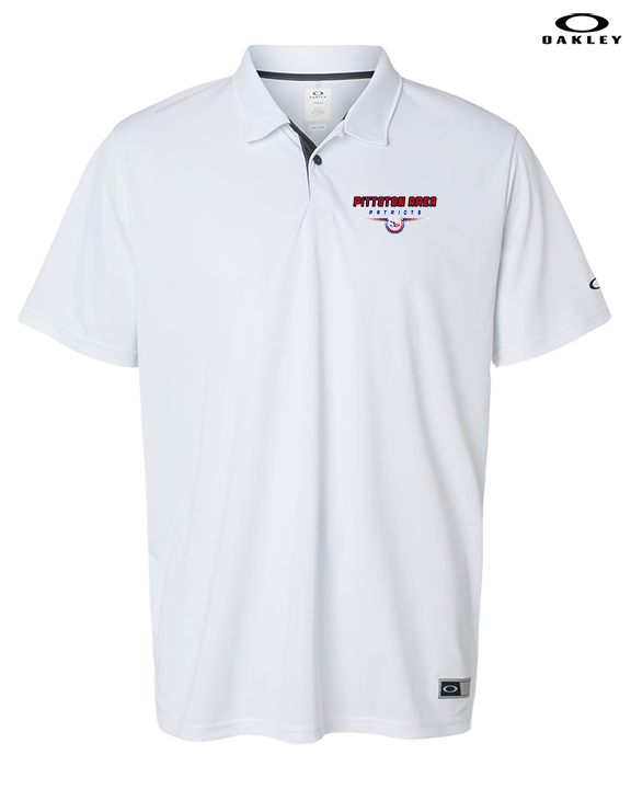 Pittston Area HS Football Design - Mens Oakley Polo