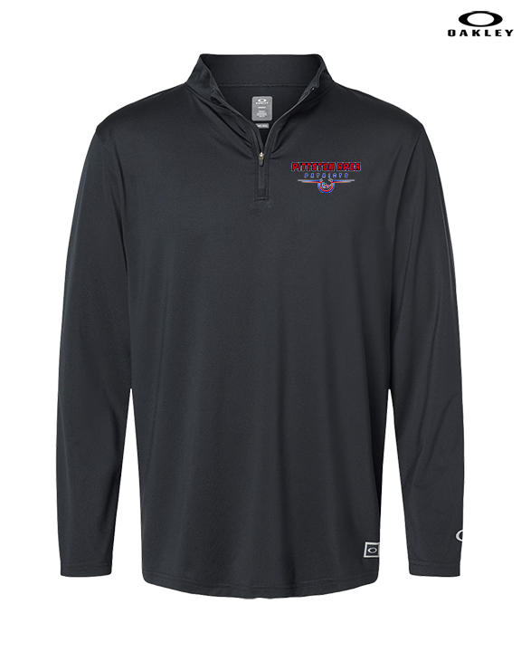 Pittston Area HS Football Design - Mens Oakley Quarter Zip