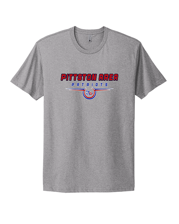 Pittston Area HS Football Design - Mens Select Cotton T-Shirt