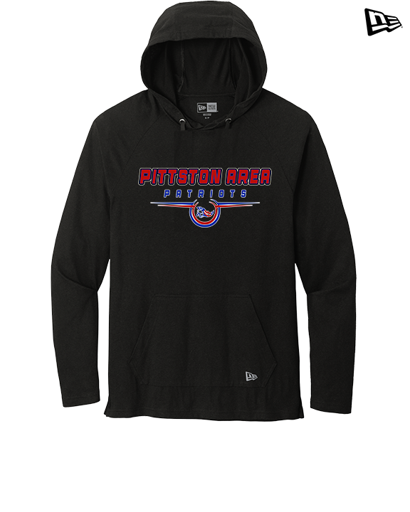 Pittston Area HS Football Design - New Era Tri-Blend Hoodie