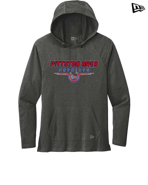 Pittston Area HS Football Design - New Era Tri-Blend Hoodie