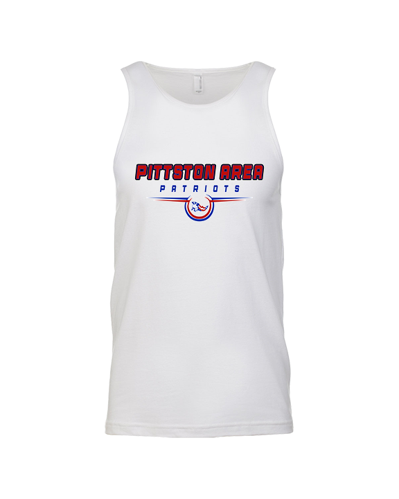 Pittston Area HS Football Design - Tank Top