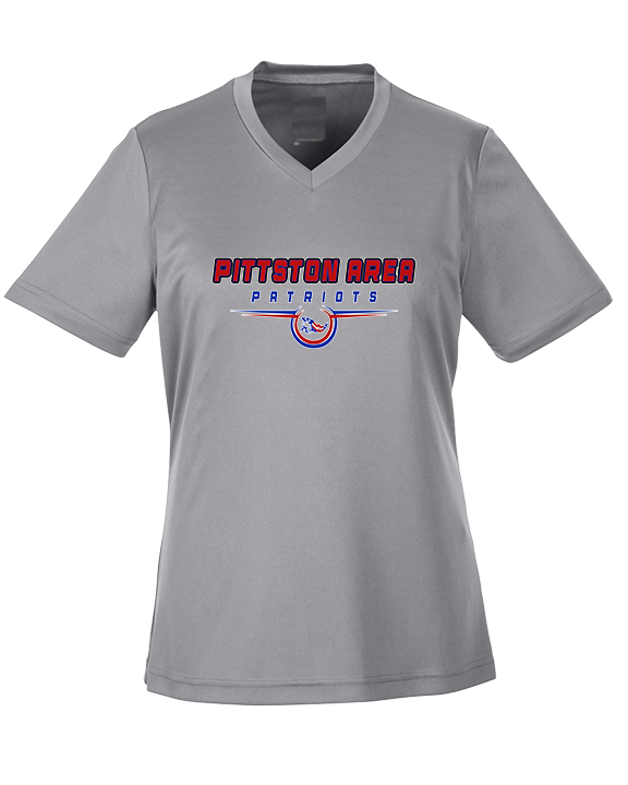 Pittston Area HS Football Design - Womens Performance Shirt