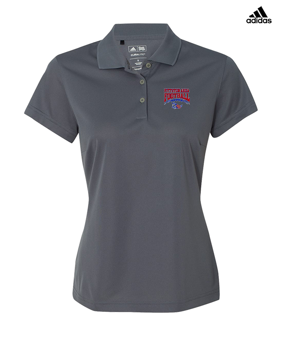 Pittston Area HS Football School Football - Adidas Womens Polo