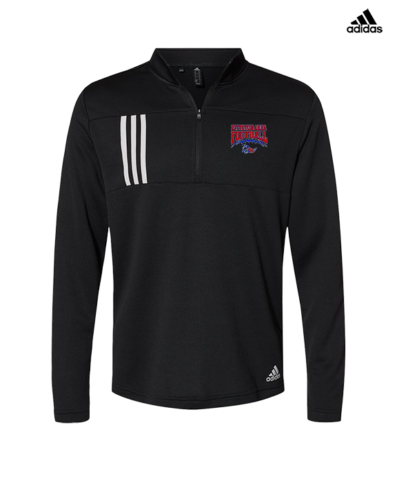 Pittston Area HS Football School Football - Mens Adidas Quarter Zip