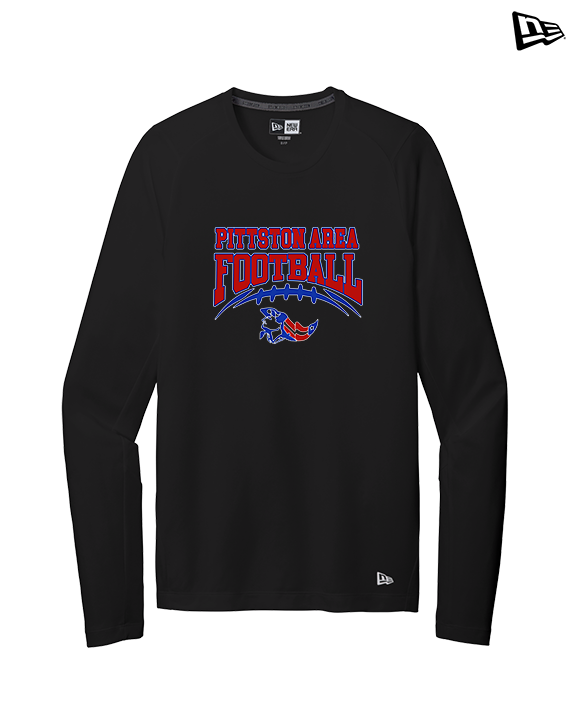 Pittston Area HS Football School Football - New Era Performance Long Sleeve