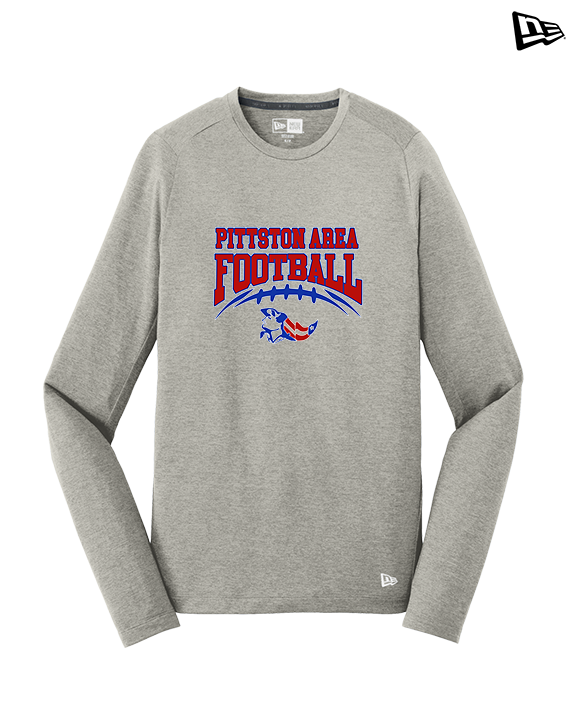 Pittston Area HS Football School Football - New Era Performance Long Sleeve