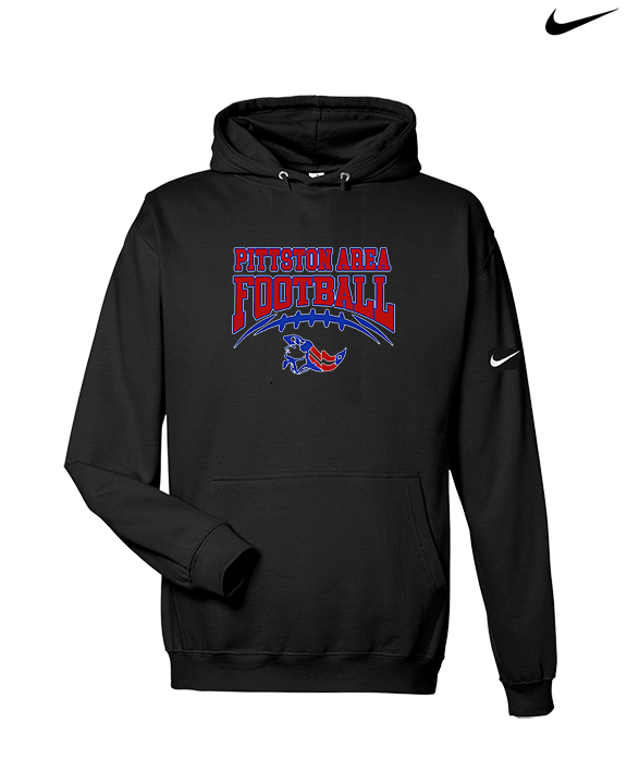 Pittston Area HS Football School Football - Nike Club Fleece Hoodie