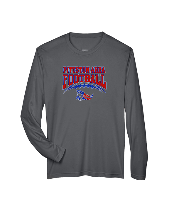 Pittston Area HS Football School Football - Performance Longsleeve