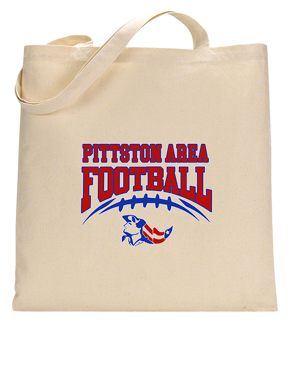 Pittston Area HS Football School Football - Tote