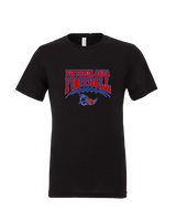 Pittston Area HS Football School Football - Tri-Blend Shirt