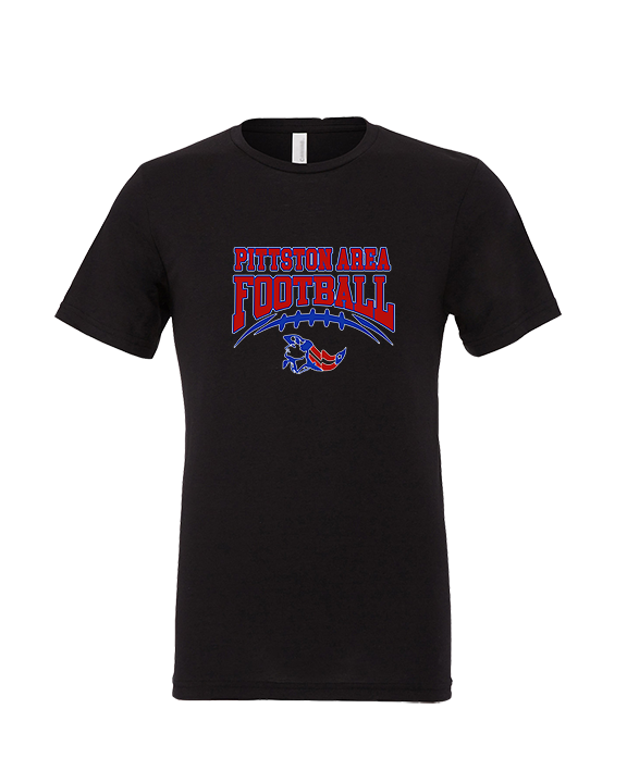 Pittston Area HS Football School Football - Tri-Blend Shirt