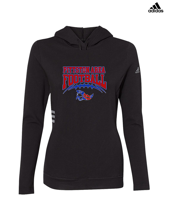 Pittston Area HS Football School Football - Womens Adidas Hoodie