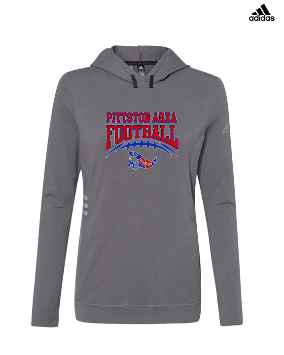 Pittston Area HS Football School Football - Womens Adidas Hoodie