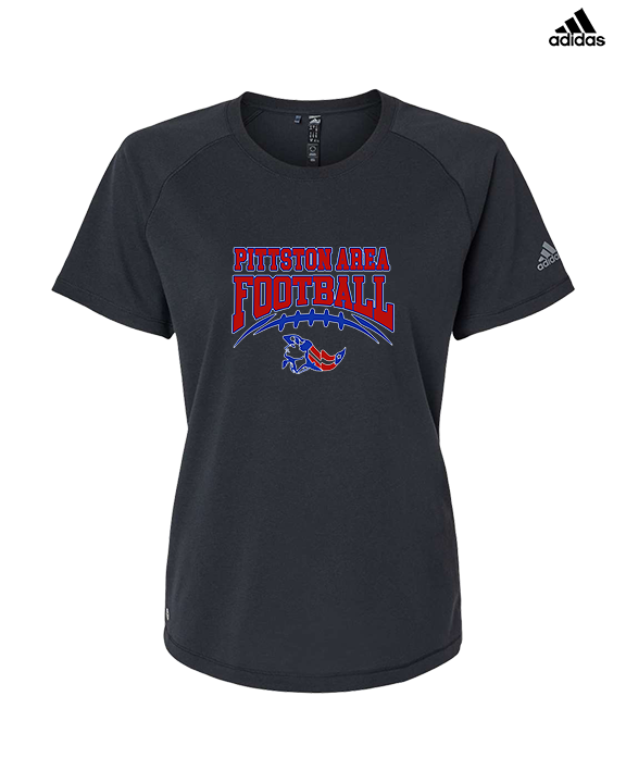 Pittston Area HS Football School Football - Womens Adidas Performance Shirt