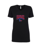 Pittston Area HS Football School Football - Womens Vneck