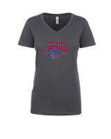 Pittston Area HS Football School Football - Womens Vneck