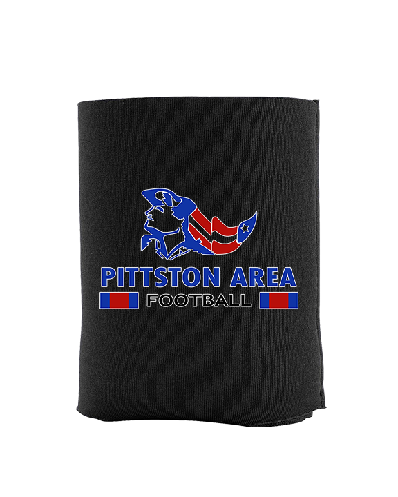 Pittston Area HS Football Stacked - Koozie