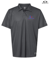 Pittston Area HS Football Stacked - Mens Oakley Polo