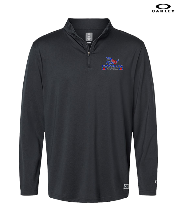 Pittston Area HS Football Stacked - Mens Oakley Quarter Zip