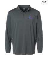 Pittston Area HS Football Stacked - Mens Oakley Quarter Zip