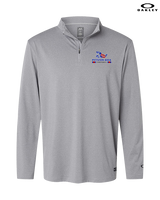 Pittston Area HS Football Stacked - Mens Oakley Quarter Zip