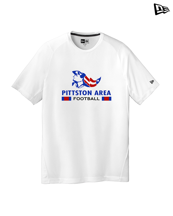 Pittston Area HS Football Stacked - New Era Performance Shirt