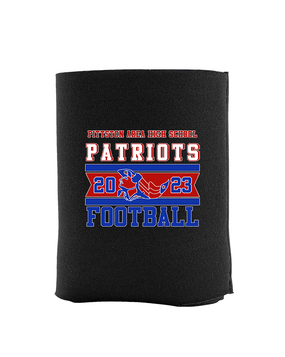 Pittston Area HS Football Stamp - Koozie