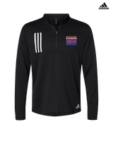 Pittston Area HS Football Stamp - Mens Adidas Quarter Zip