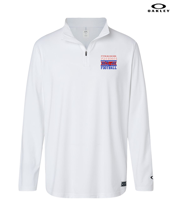 Pittston Area HS Football Stamp - Mens Oakley Quarter Zip