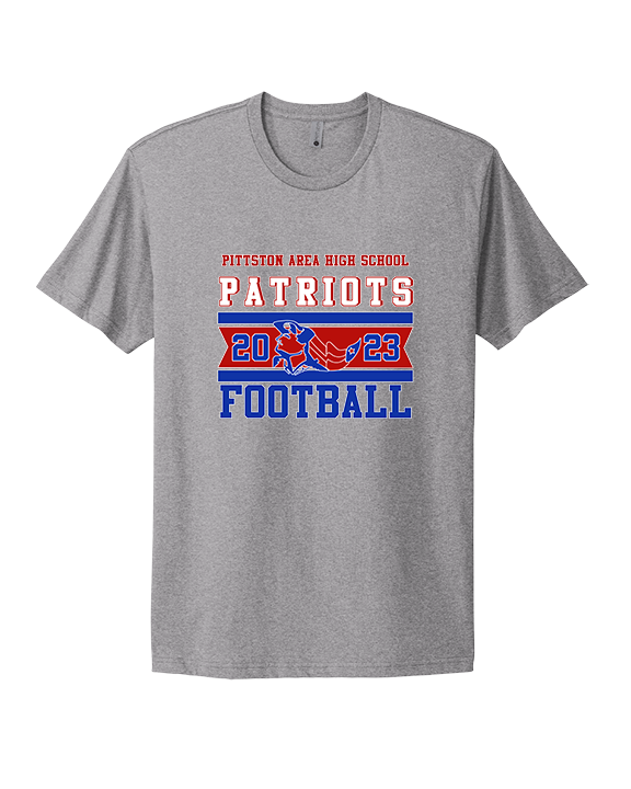 Pittston Area HS Football Stamp - Mens Select Cotton T-Shirt